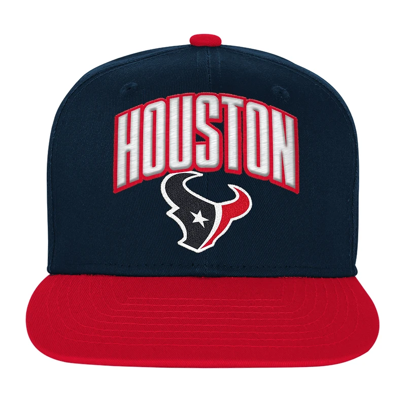 Youth Outerstuff  Navy Houston Texans Essentials Snapback Hat