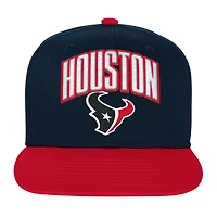 Youth Outerstuff  Navy Houston Texans Essentials Snapback Hat