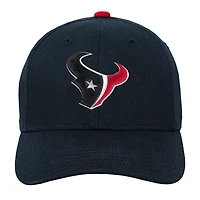 Casquette ajustable pré-courbée Youth Outerstuff Navy Houston Texans Team