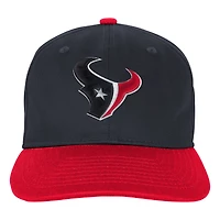 Casquette ajustable rétro bleu marine Houston Texans de Youth Outerstuff