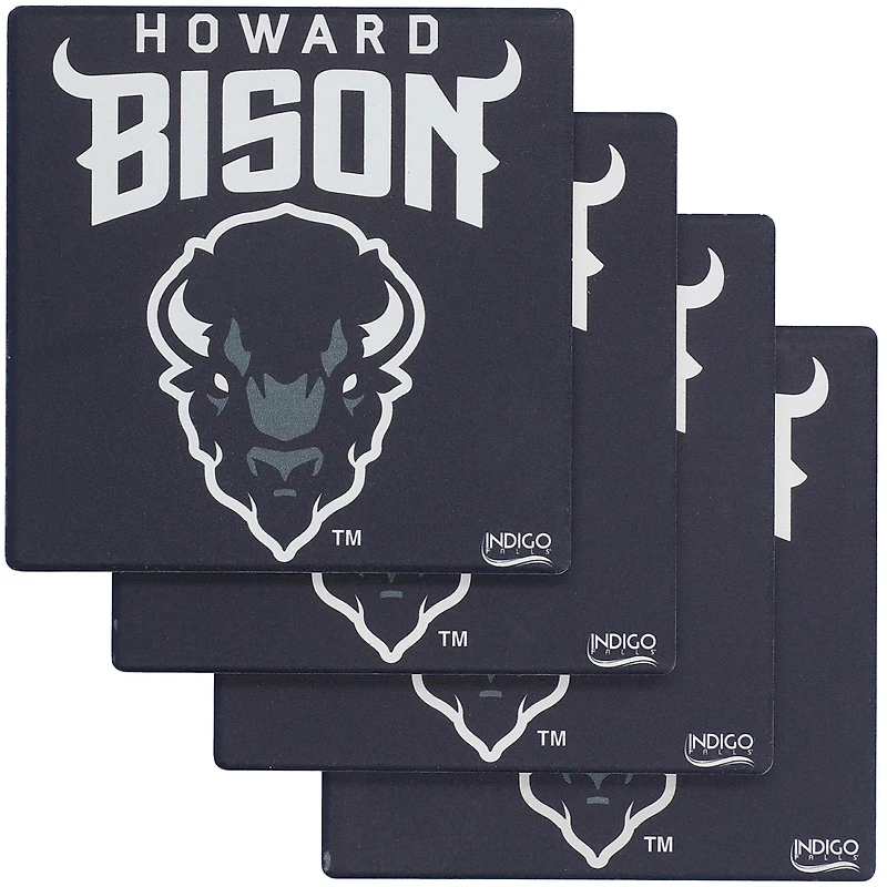 Ensemble de quatre sous-verres spécialisés Howard Bison