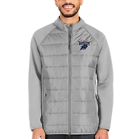 Veste zippée intégrale Antigua Silver Howard Bison Altitude pour homme