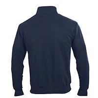 Pull à col zippé pour homme Champion Navy Howard Bison, modèle Established Date