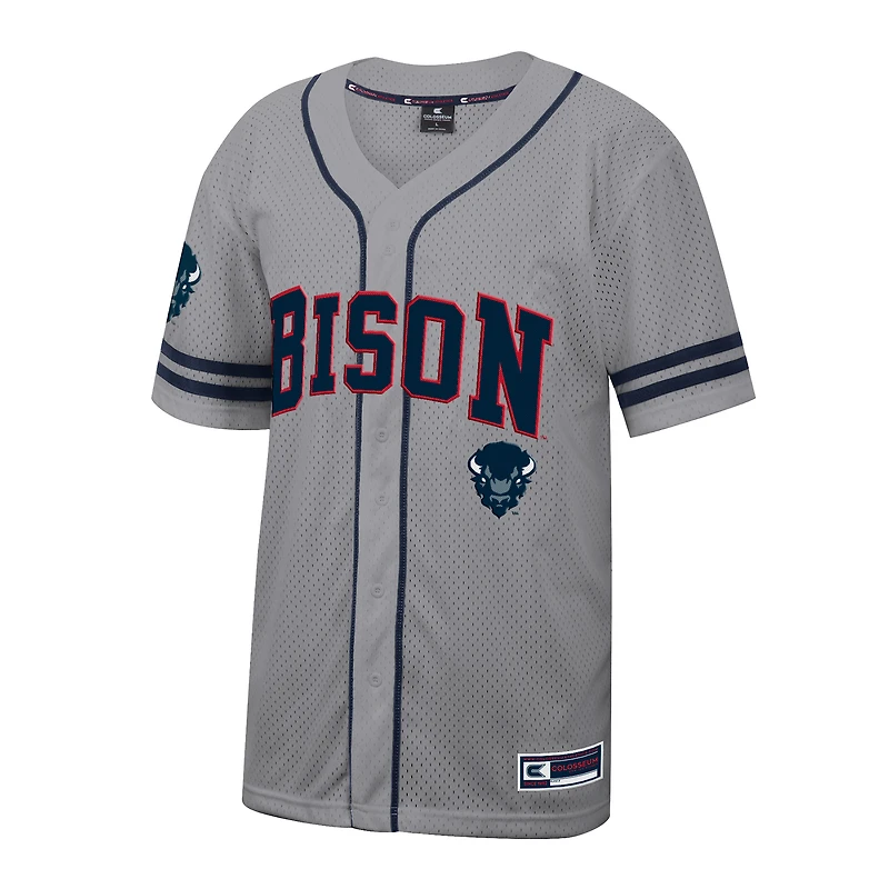 Maillot de baseball Howard Bison Free Spirited gris Colosseum pour homme