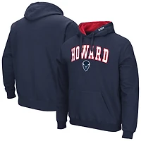 Men's Colosseum  Navy Howard Bison Arch & Logo 3.0 Pullover Hoodie