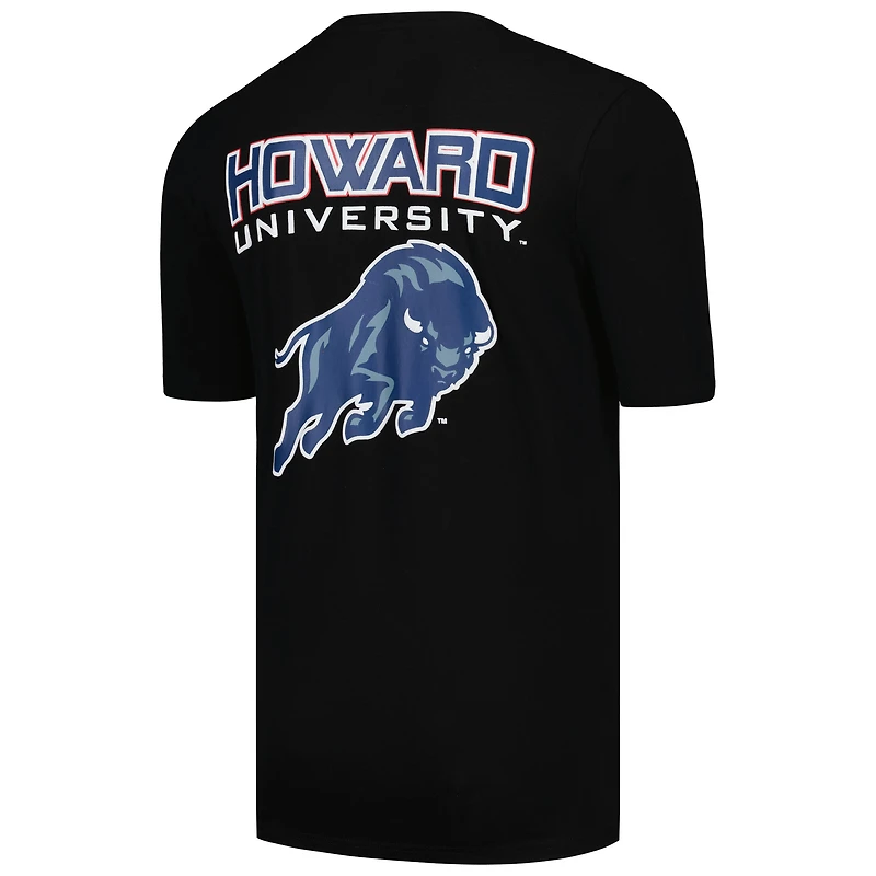 T-shirt FISLL Howard Bison noir pour hommes