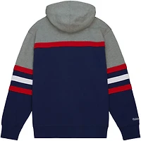 Men's Mitchell & Ness Navy Howard Bison Head Coach Pullover Hoodie