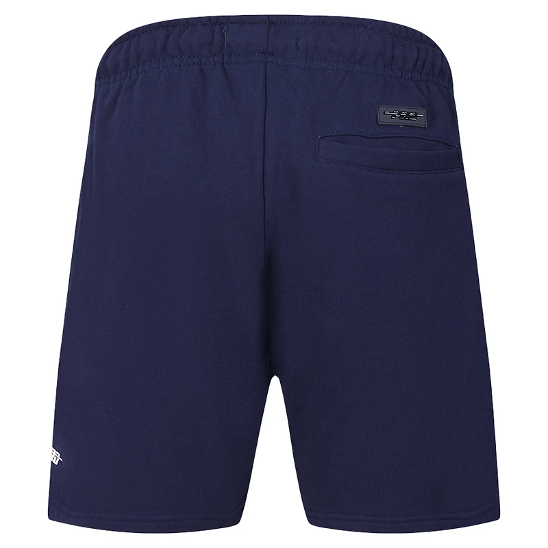 Men's Pro Standard Navy Howard Bison Crest Shorts