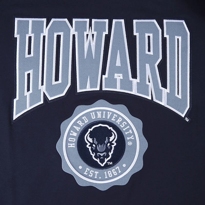 T-shirt Pro Standard bleu marine Howard Bison Crest pour hommes