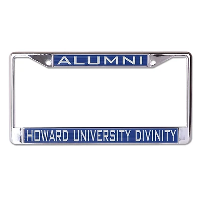 Cadre de plaque d'immatriculation WinCraft Howard Bison S/L School Alumni