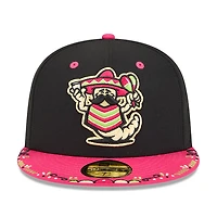 Men's New Era  Black/Pink Hub City Spartanburgers 2026 Copa De La Diversion 59FIFTY Fitted Hat