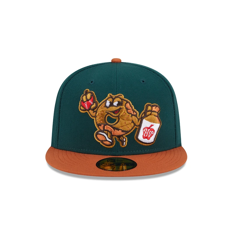 Men's New Era  Green Hudson Valley Renegades Theme Nights 59FIFTY Fitted Hat