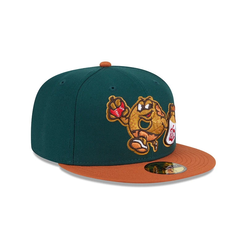 Men's New Era  Green Hudson Valley Renegades Theme Nights 59FIFTY Fitted Hat
