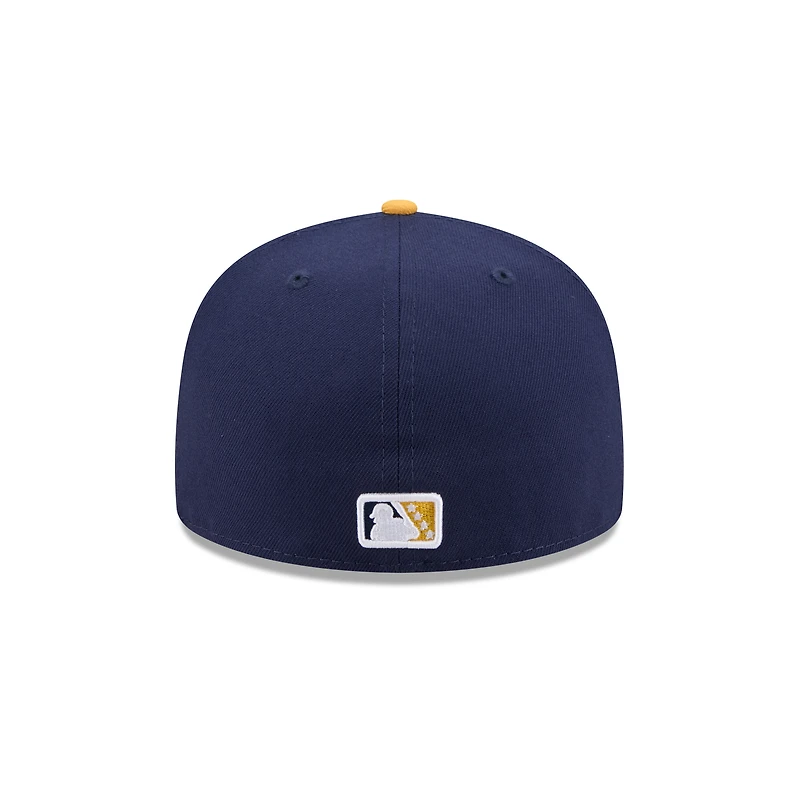 Casquette ajustée 59FIFTY bleu marine Hudson Valley Renegades pour homme de New Era