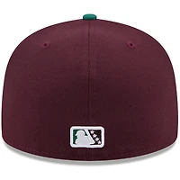 Casquette ajustée 59FIFTY violette Hudson Valley Renegades pour homme de New Era