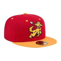 Casquette ajustée 59FIFTY pour homme New Era Hudson Valley Renegades Theme Nights rouge