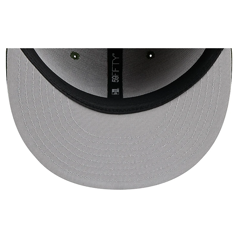 Casquette ajustée 59FIFTY Hudson Valley Renegades pour homme de New Era, couleur tan, soirées à thème