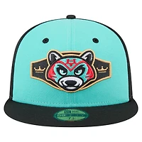 Men's New Era Light Blue/Black Hudson Valley Renegades Copa de la Diversión 59FIFTY Fitted Hat