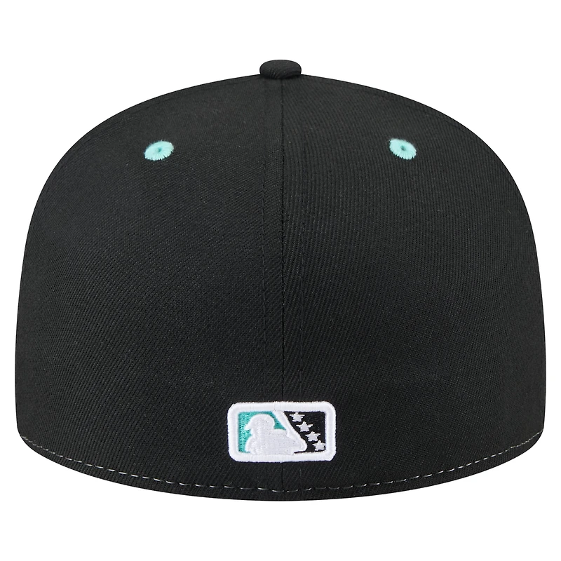 Men's New Era Light Blue/Black Hudson Valley Renegades Copa de la Diversión 59FIFTY Fitted Hat