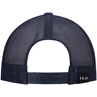 Huk Blue Huks and Bars American Trucker Snapback Hat pour homme