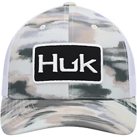 Men's Huk Khaki Edisto Trucker Snapback Hat
