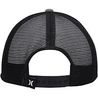 Men's Hurley  Anthracite/Black Balboa Trucker Snapback Hat