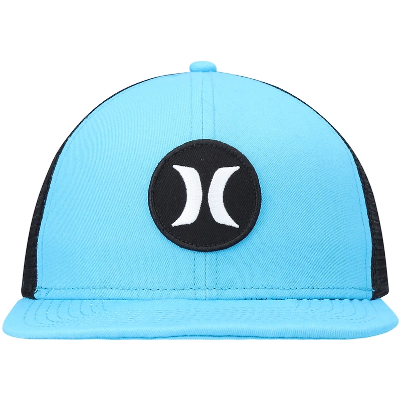 Casquette Snapback Hurley Aqua Circle Trucker pour homme