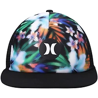 Men's Hurley Black Balboa Trucker Snapback Hat