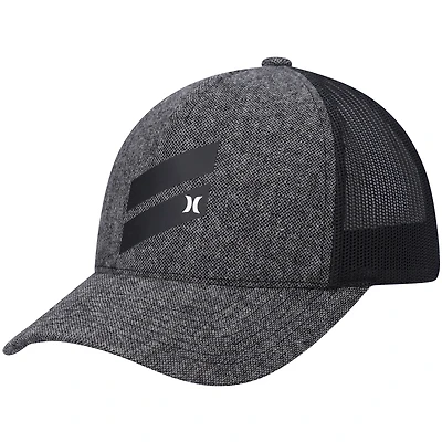 Men's Hurley Black Icon Slash - Trucker Snapback Hat