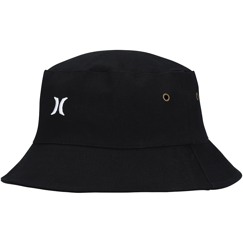 Men's Hurley Black Logo Bucket