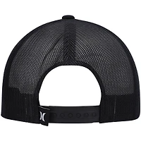 Men's Hurley Black Logo Pride Icon Trucker - Snapback Hat