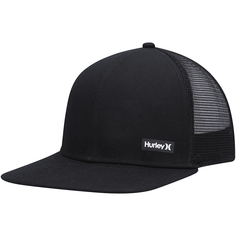 Casquette Snapback Hurley Black Supply Trucker pour hommes