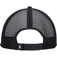 Casquette Snapback Hurley Black Supply Trucker pour hommes