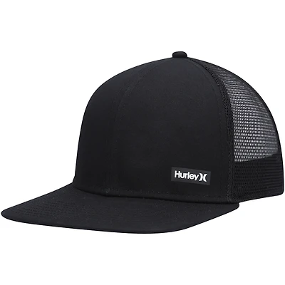 Casquette Snapback Hurley Black Supply Trucker pour hommes