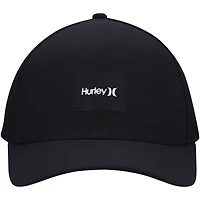 Men's Hurley Black Warner Trucker Snapback Hat