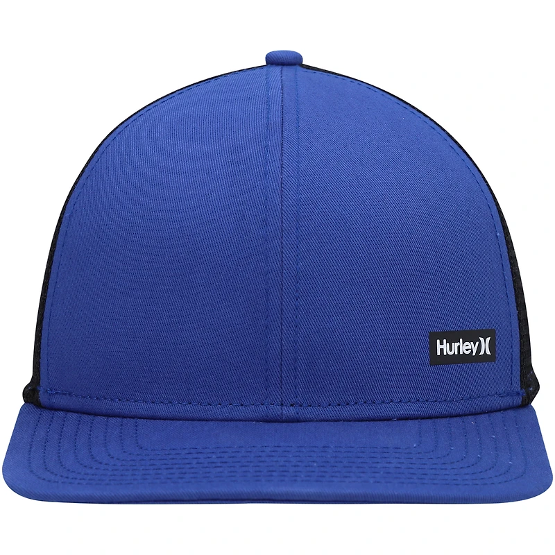 Men's Hurley Blue/Black Supply Trucker Snapback Hat