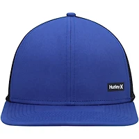 Men's Hurley Blue/Black Supply Trucker Snapback Hat