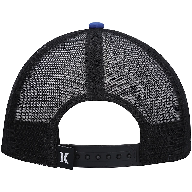Men's Hurley Blue/Black Supply Trucker Snapback Hat