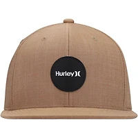 Men's Hurley Brown H20-Dri Point Break Snapback Hat