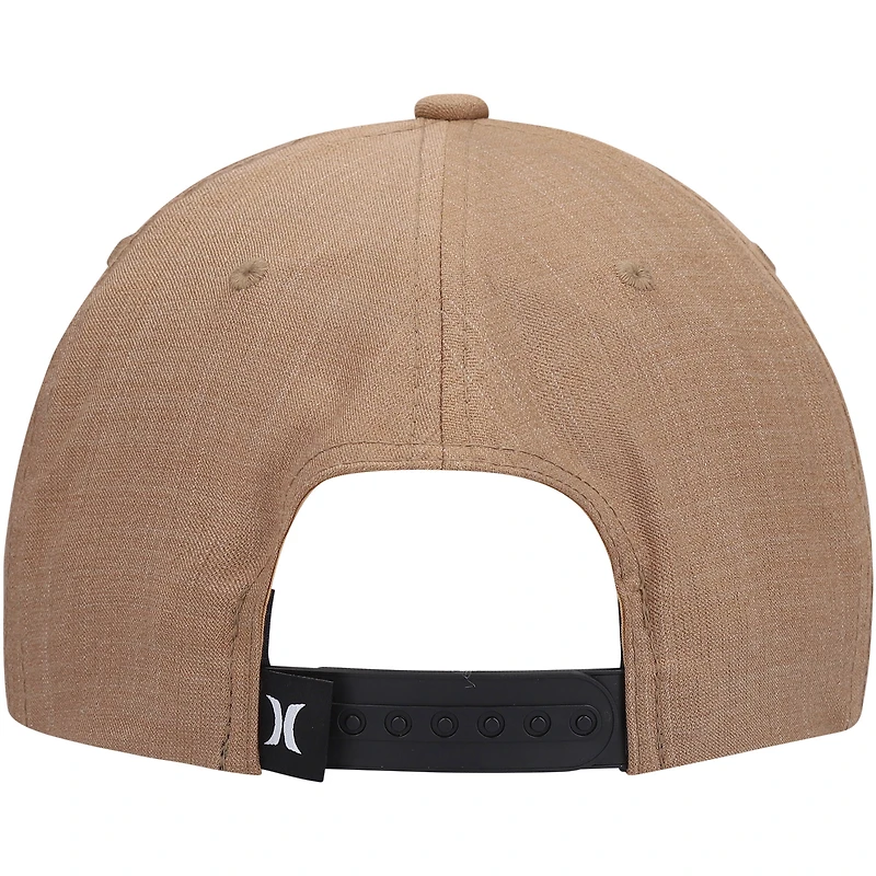 Casquette Hurley Brown H20-Dri Point Break Snapback pour homme