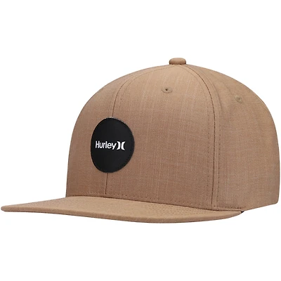 Casquette Hurley Brown H20-Dri Point Break Snapback pour homme