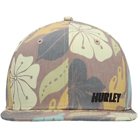Casquette ajustable Hurley Brown Phantom Ridge avec fermeture éclair à l'arrière pour hommes