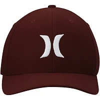 Casquette Hurley One & Only H2O-Dri Flex pour homme, bourgogne