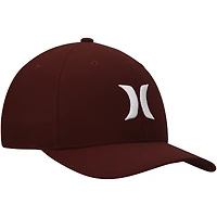 Casquette Hurley One & Only H2O-Dri Flex pour homme, bourgogne