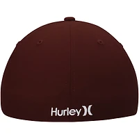 Casquette Hurley One & Only H2O-Dri Flex pour homme, bourgogne