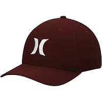 Casquette Hurley One & Only H2O-Dri Flex pour homme, bourgogne