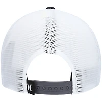 Casquette Hurley Charcoal/White 2.0 Trucker Snapback pour homme - Casquette