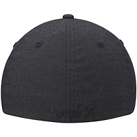 Casquette Hurley Graphite Logo Textures Flex pour homme