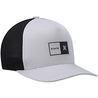 Men's Hurley Gray/Black 2.0 Trucker Snapback - Hat