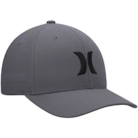 Men's Hurley Gray H2O-Dri One & Only - Flex Hat
